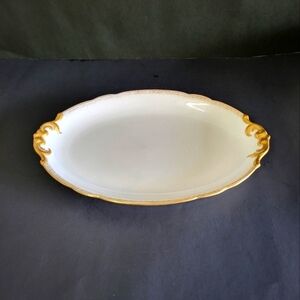 Limoges Oval Porcelain Platter R.Delinieres & Co L.Bernardaud